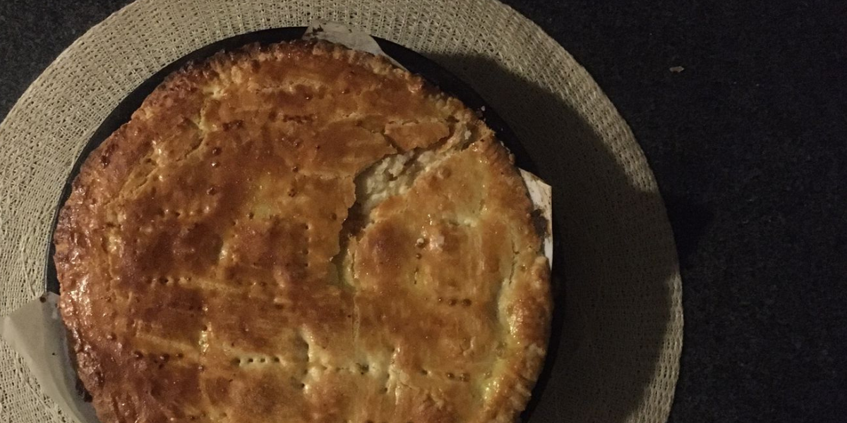 torta de ricotta, comida migrante, comida italiana