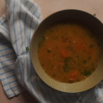 sopa de garbanzos