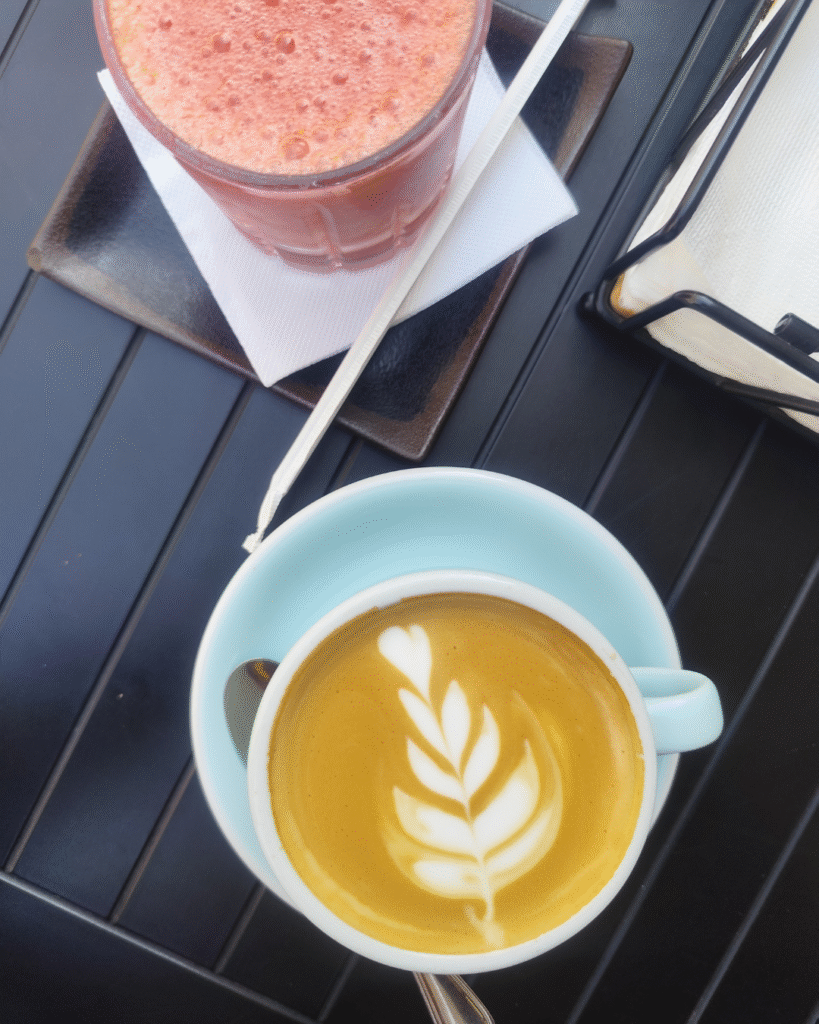 Latte en Santiago